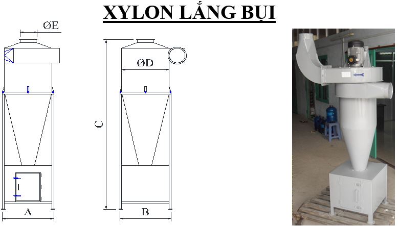 XYLON LẮNG BỤI - XLB